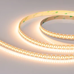 Фото #1 товара Светодиодная лента UL-A240-10mm 48V Warm2400-CX2 (23 W/m, IP20, 10m) (Arlight, 7 лет)