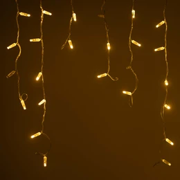 Фото #1 товара Светодиодная гирлянда ARD-EDGE-CLASSIC-2400x600-CLEAR-88LED-FLASH Warm/Warm (230V, 6W) (Ardecoled, IP65)