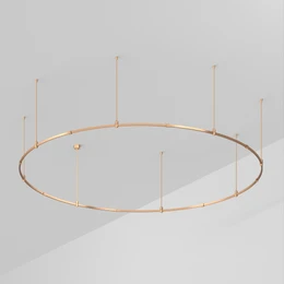 Фото #1 товара Основание ART-APRIORI-ROUND-ROD-800-R3000 (GD) (Arlight, IP20 Металл, 3 года)