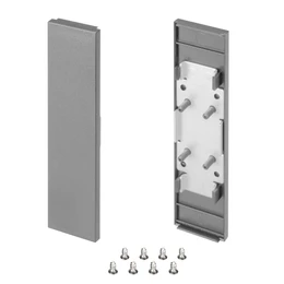 Фото #1 товара Заглушка SL-LINE-25100-DUAL SILVER глухая (Arlight, Пластик)