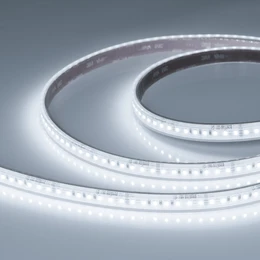 Фото #1 товара Светодиодная лента герметичная RTW-PS-A140-12mm 24V White6000 (4-18 W/m, IP67, 5m) (Arlight, CRI>90)