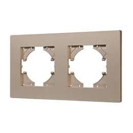 Фото #1 товара Рамка пластиковая FRM-PERIO-PL-2-GD (Arlight, -)