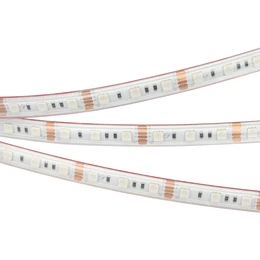 Фото #1 товара Светодиодная лента RTW 2-5000PS 12V RGB 2x (5060, 300 LED, LUX) (Arlight, 14.4 Вт/м, IP67)