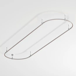 Фото #1 товара Основание ART-APRIORI-OVAL-ROD-200-3000x1000 (TN) (Arlight, IP20 Металл, 3 года)