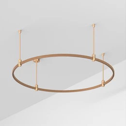 Фото #1 товара Основание ART-APRIORI-ROUND-ROD-400-R1200 (GD) (Arlight, IP20 Металл, 3 года)