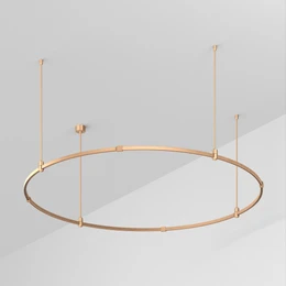 Фото #1 товара Основание ART-APRIORI-ROUND-ROD-400-R1500 (GD) (Arlight, IP20 Металл, 3 года)