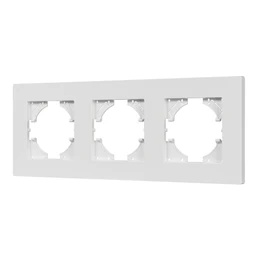 Фото #1 товара Рамка пластиковая FRM-PERIO-PL-3-WH (Arlight, -)