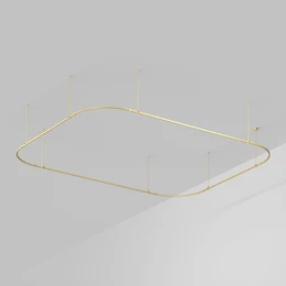 Фото #1 товара Основание ART-APRIORI-RECTANGLE-SOFT-ROD-800-4500x3500 (GD) (Arlight, IP20 Металл, 3 года)