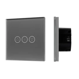 Фото #1 товара Светорегулятор сенсорный с Zigbee управлением SWT-OMALI-SD3-ZB-GR (250V, 500W) (Arlight, Стекло)