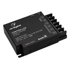 Фото #1 товара Контроллер SMART-K28-RGB (12-24V, 3x10A, 2.4G) (Arlight, IP20 Металл, 5 лет)