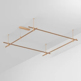 Фото #1 товара Основание ART-APRIORI-QUADRAT-ROD-400-2000x2000 (GD) (Arlight, IP20 Металл, 3 года)