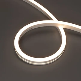 Фото #1 товара Светодиодная лента герметичная MOONLIGHT-SIDE-A140-12x17mm 24V Warm3000 (9.6 W/m, IP67, 0,5m, wire x1) (Arlight, Образец)