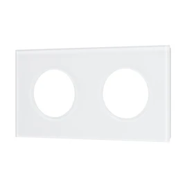 Фото #1 товара Рамка стеклянная FRM-GLARE-GC-2-WH (Arlight, -)