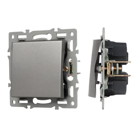 Фото #1 товара Механизм выключателя одноклавишный непроходной SWT-MK01-PL-GR (250V, 16A) (Arlight, -)