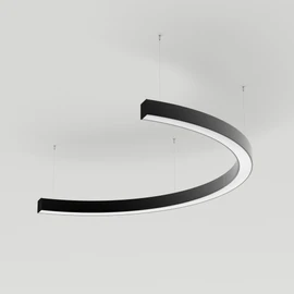 Фото #1 товара Светильник SP-LINE-HANG-ARC-C3535-D800-28W Day4000 (BLACK, 230V) (Arlight, Металл)