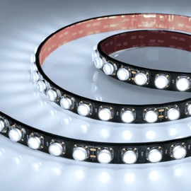 Фото #1 товара Светодиодная лента герметичная FLT-PS-A42-BLACK-23mm 24V White6000 (21 W/m, IP67, 30deg, 5m) (Arlight, -)