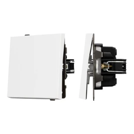 Фото #1 товара Механизм выключателя одноклавишный проходной SWT-TENDO-MKP1-PL-WH (230V, 10A) (Arlight, Белый)