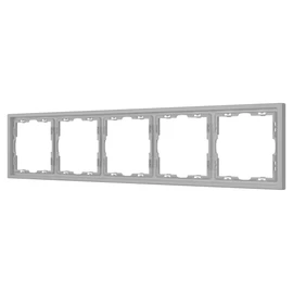 Фото #1 товара Рамка пластиковая FRM-NOBE-SFPL-5-IS (Arlight, Никель)