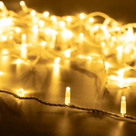 Фото #1 товара Светодиодная гирлянда ARD-STRING-PRO-10000-WHITE-100LED-FLASH WARM (230V, 7W) (Ardecoled, IP65)