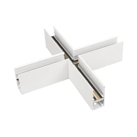 Фото #1 товара Коннектор крестовой MAG-CON-4592-X90 (WH) (Arlight, IP20 Металл, 5 лет)