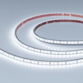 Фото #1 товара Светодиодная лента герметичная RTW-PS-A140-7mm 24V White6000 (10 W/m, IP67, 5m) (Arlight, CRI>90)