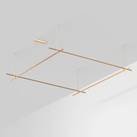 Фото #1 товара Основание ART-APRIORI-QUADRAT-ROD-800-3000x3000 (GD) (Arlight, IP20 Металл, 3 года)