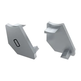 Фото #1 товара Заглушка для ALM-V60 серая левая (Arlight, Пластик)