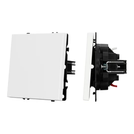 Фото #1 товара Механизм звонкового выключателя SWT-NOBE-MKR1-SFPL-L-WH (230V, 10A) (Arlight, Белый кварц)