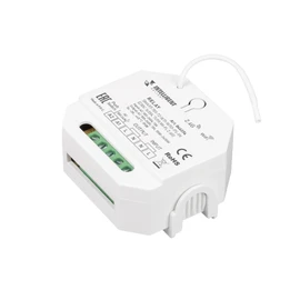 Фото #1 товара INTELLIGENT ARLIGHT Релейный модуль SMART-701-72-WTI-WTO-PS-IN  (230V, 1x15A, TUYA Wi-Fi, 2.4G) (IARL, IP20 Пластик, 5 лет)