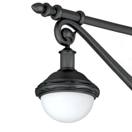 Фото #1 товара Светильник OXOR-AMPIL-BUE - 395x500-50W Day4000 (BK, 120 deg, 230V) IP65 (Arlight, -)