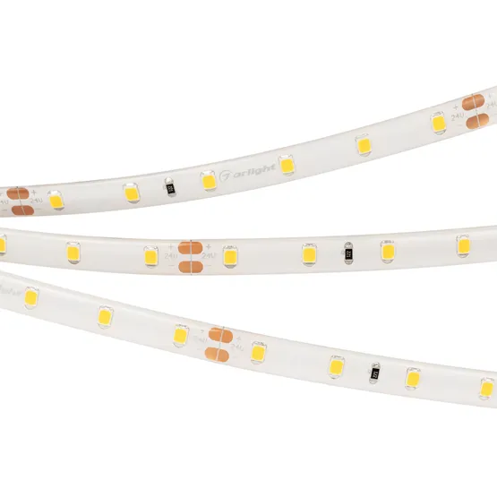 Фото #3 товара Светодиодная лента герметичная RTW-SE-A60-8mm 24V Warm2700 (4.8 W/m, IP65, 2835, 5m) (Arlight, -)