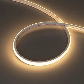 Фото #1 товара Светодиодная лента герметичная MOONLIGHT-TOP-X320-11x7mm 24V Warm3000 (10 W/m, IP65, CSP, 0,5m, wire x1) (Arlight, Образец)