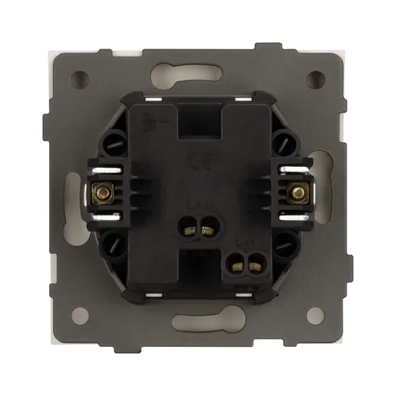 Фото #2 товара Механизм выключателя одноклавишный непроходной SWT-TENDO-MK01-SFPL-WH (230V, 10A) (Arlight, Матовый белый)