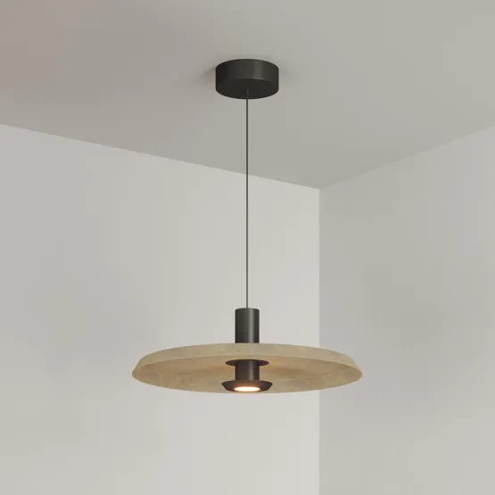 Фото #6 товара Светильник SP-KOTARO-R450-12W Warm2700 (BG-BG, 36 deg, 230V, TRIAC) (Arlight, IP20)