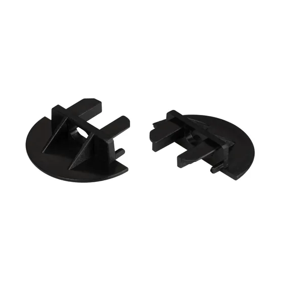 Фото товара Заглушка для MIC-FS-R черная с отверстием (Arlight, Пластик)