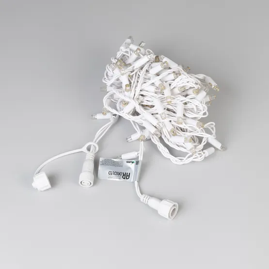 Фото #3 товара Светодиодная гирлянда ARD-STRING-CLASSIC-10000-WHITE-100LED-FLASH PINK (230V, 7W) (Ardecoled, IP65)