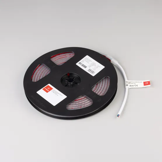 Фото #3 товара Светодиодная лента герметичная RTW-PS-A140-12mm 24V Warm2400 (4-18 W/m, IP67, 5m) (Arlight, CRI>90)