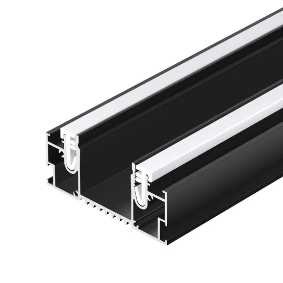 Фото #3 товара Профиль STRETCH-32-CEIL-CENTER-2000 BLACK (Arlight, Алюминий)