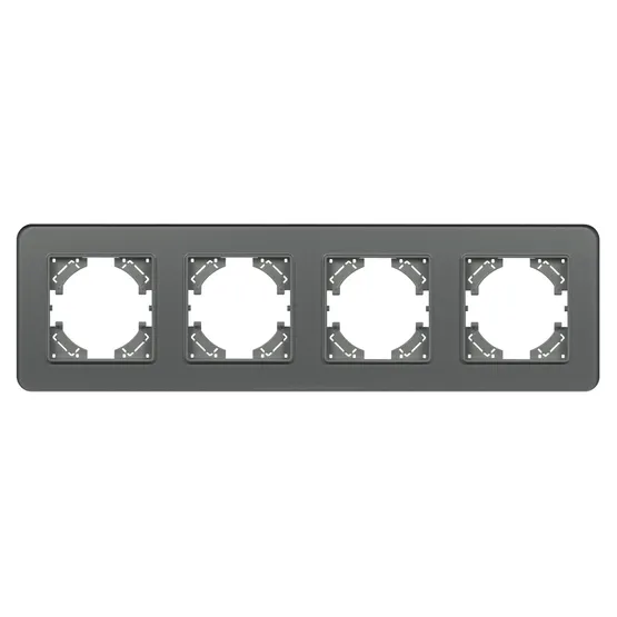 Фото #3 товара Рамка стеклянная FRM-OMALI-SFGS-4-GR (Arlight, -)