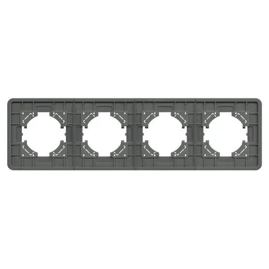 Фото #2 товара Рамка стеклянная FRM-OMALI-GS-4-GR (Arlight, -)