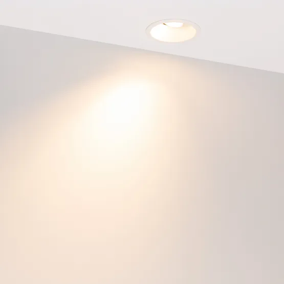 Фото #3 товара Светильник MS-FLOW-BUILT-R85-6W Warm3000 (BK, 55 deg, 230V) (Arlight, IP20 Металл, 5 лет)