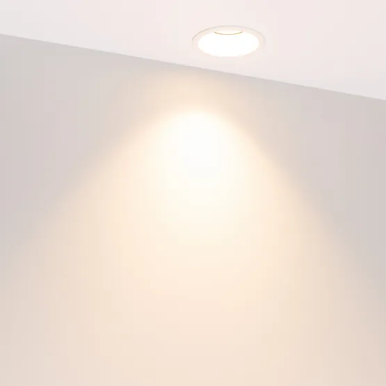 Фото #4 товара Светильник MS-FLOW-BUILT-R85-6W Warm3000 (BK, 55 deg, 230V) (Arlight, IP20 Металл, 5 лет)