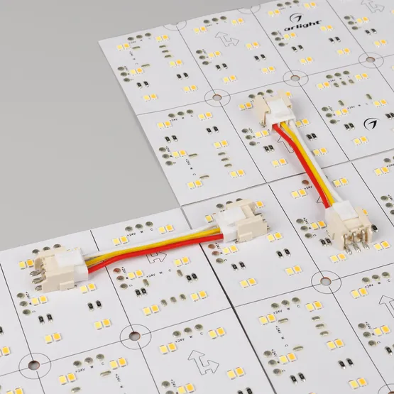 Фото #2 товара Коннектор соединительный LX-480-3pin-X2 (Arlight, -)