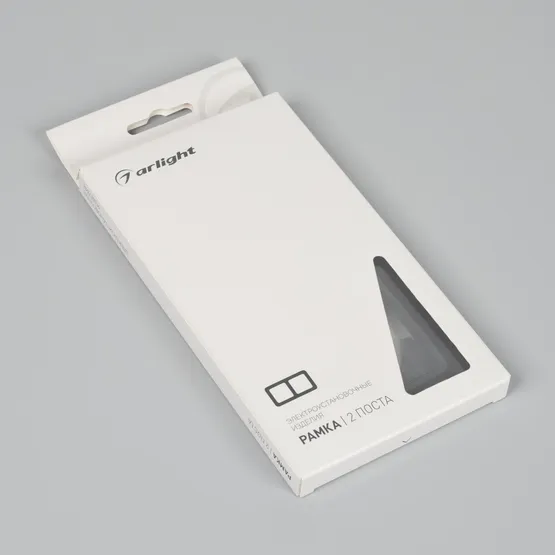 Фото #4 товара Рамка стеклянная FRM-OMALI-GS-2-BK (Arlight, -)