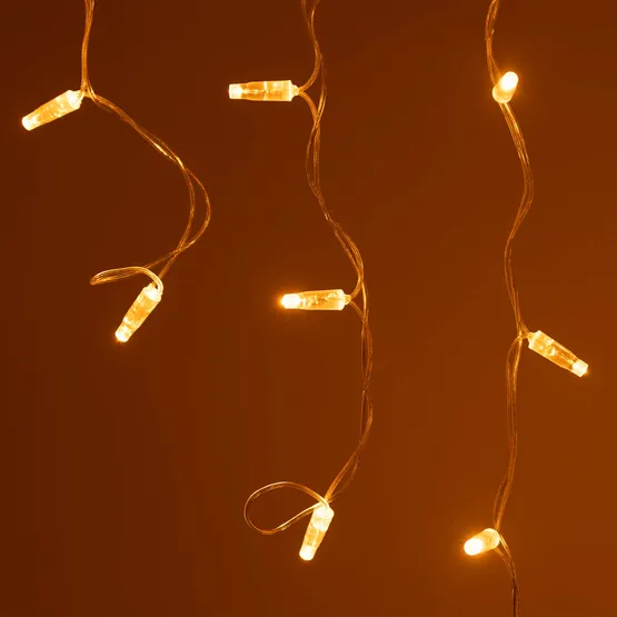 Фото #3 товара Светодиодная гирлянда ARD-EDGE-CLASSIC-2400x600-CLEAR-88LED-STD Yellow (230V, 6W) (Ardecoled, IP65)