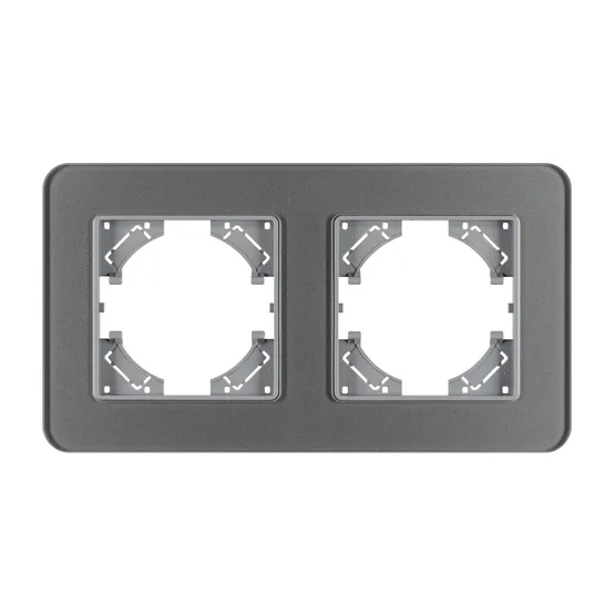 Фото #2 товара Рамка стеклянная FRM-OMALI-GS-2-GR (Arlight, -)