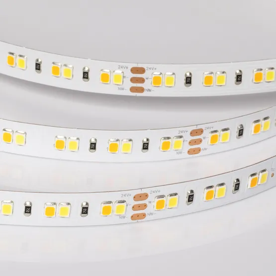 Фото #2 товара Светодиодная лента UL-A140-10mm 24V White-MIX (15 W/m, IP20, 5m) (Arlight, Изменяемая ЦТ)