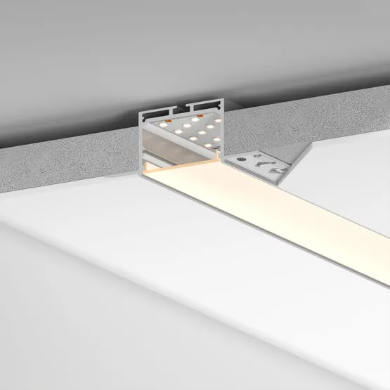 Фото #5 товара Профиль LINIA45-FANTOM-2000 ANOD (Arlight, Алюминий)