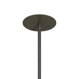 Фото #1 товара Вывод провода питания для гипсокартонного потолка SPX-CAP-FDW-R64-C6.5 (RAL7009) (Arlight, Металл)