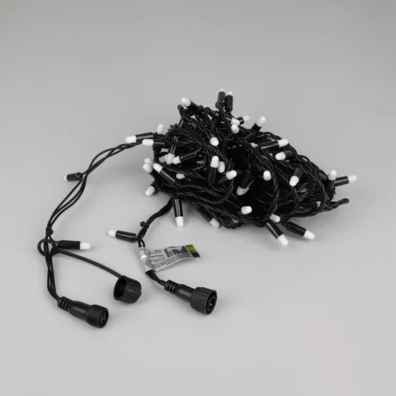 Фото #4 товара Светодиодная гирлянда ARD-STRING-PRO-10000-BLACK-100LED-MILK-LIVE RGB-DMX (24V, 10W) (Ardecoled, IP65)